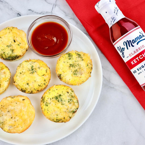 Pack (2) Yo Mama's Foods Keto Classic Ketchup of - Zero Calorie, No Sugar Added, Low Carb, Vegan, Gluten Free, Paleo