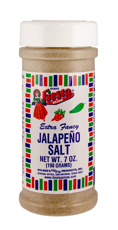 Bolner's Fiesta Extra Fancy Jalapeno Salt - 7 Ounces