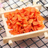 HUANYOUREN 500g (17.63oz.) Dried carrots Dehydrated diced carrots and dried vegetables Air-dried vegetable soup Camping