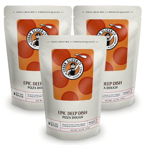 Urban Slicer Pizza Worx - Epic Deep Dish Pizza Dough - At-Home