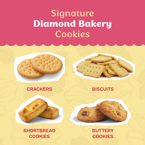 13.2oz, 3-Pack (12 4 Diamond Bakery Hawaiian Shortbread Cookies Original Buttery, Decadent Shortbread Made in Hawaii