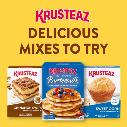 15 (Pack 12) Krusteaz Honey Cornbread and Muffin Mix, Ounce