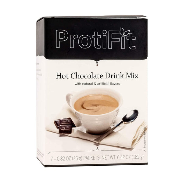 PROTIFIT - High Protein Hot Chocolate Mix, 15g Protein, Low Calorie, Low