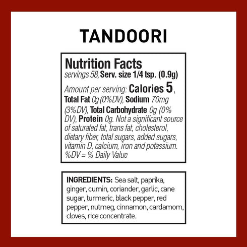 Spice Hunter Tandoori Rub, 1.9 Ounce, Pack of 3