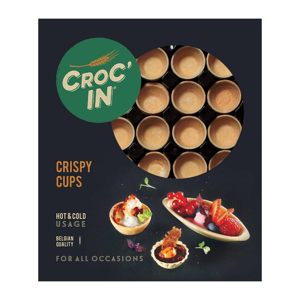 CROC'IN - Sweet Premium Mini Tart Shells - Edible Pastry Pans For
