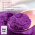 Fraunitsh 7oz Purple Sweet Potato Powder | Ube Powder | Natural Purple Yam Powder Food Coloring for Baking, Smoothies