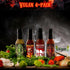 7 5 oz Hellfire Pure Hell Hot Sauce, Pepper Blend, Gourmet, Multi Award-Winning, Amazingly Hot and Flavorful Sauce