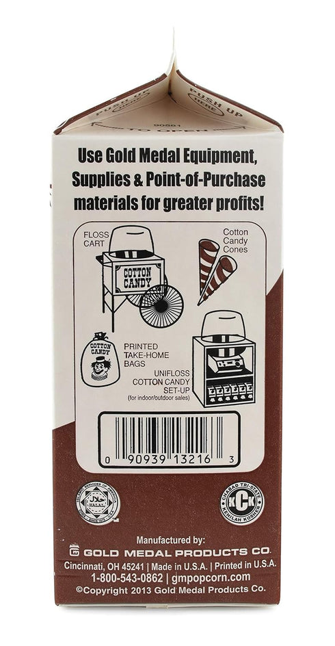 Generic 3.25 lb 1 52 oz 1/2 Maple (Maple Syrup) - Floss sugar Flavor Cotton Candy - Carton - Gallon
