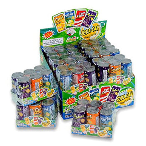 Product Of Kidsmania Kidsmania, Soda Can Fizzy Candy, Count 12 - Sugar Candy / Grab