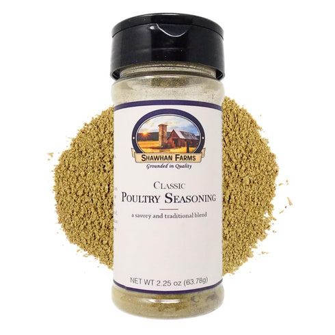 Shawhan Farms Classic Poultry Seasoning, 2.25 Ounce Bottle - Naturally Gluten-Free, Non-GMO