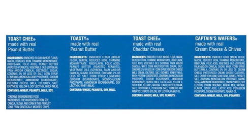 Generic Pack Sandwich Crackers (Variety Sandwich Crackers)