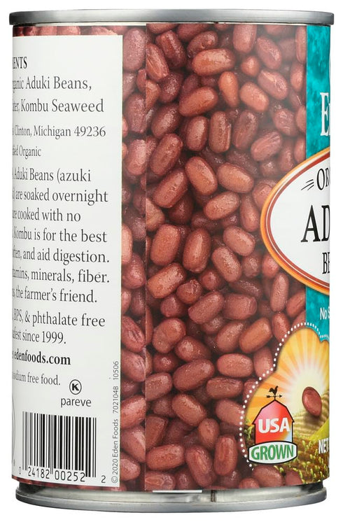 15.0 OZ(Pack 4)4 Eden Organic Adzuki Beans