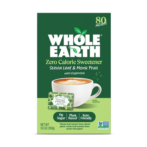 Whole Earth Sweetener Co. NATURE SWEET Stevia & Monk Fruit Sweetener, Erythritol