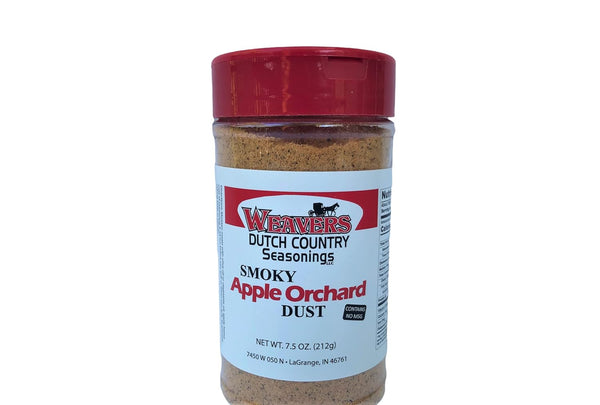Weavers Dutch Country Seasonings LLC Weavers Dutch Country Seasonings Smoky Apple Orchard Dust, 7.5 oz AllNatural ApplewoodSmoked