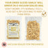 (50grams,1.76 oz) Thai Garlic Flakes Premium Dehydrated Garlic Slices for Cooking, Stir Fry, and Soup Authentic Thai