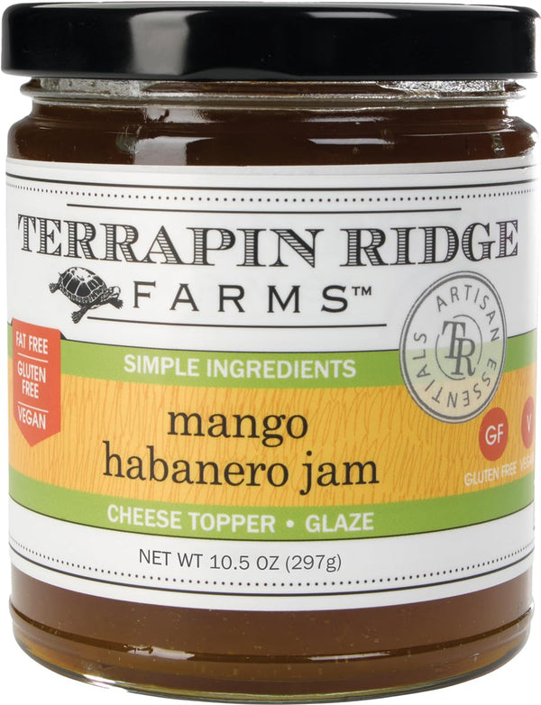 Terrapin Ridge Farms Mango Habanero Gourmet Jam - Sweet Mango & Fiery