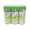 Lotte Milkis Soda Beverage, Melon and milk 8.45 Fl Oz (Pack of 6)