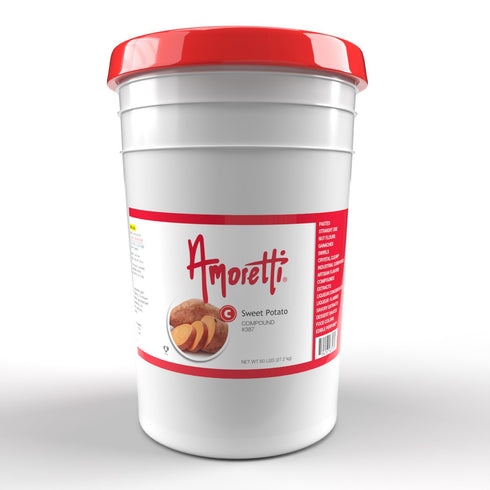 8 oz Amoretti - Sweet Potato Compound - Natural Flavors, Shelf Stable Even After Opening, Certified Kosher, TTB
