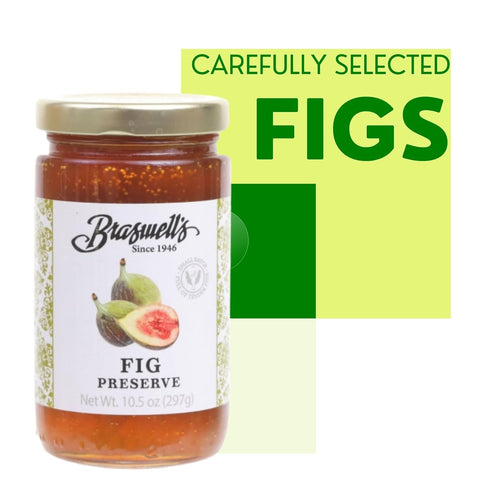 10.5 OZ (Pack 2) Braswell's Pure Fig Preserves