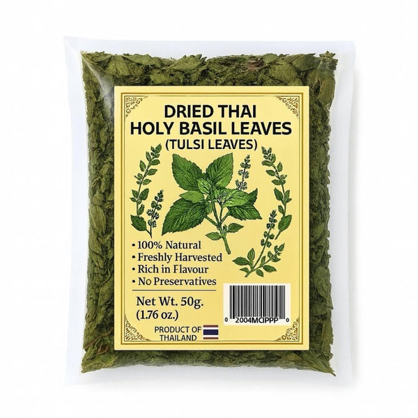 Generic Premium Dried Holy Basil (Tulsi) Leaves Aromatic Thai Holy Basil for Tea