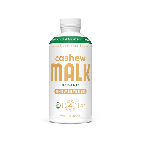 MALK Organic Unsweetened Cashew Malk, 28 FZ