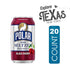 Polar Seltzer 20 Pack 12 oz of Black Cherry Premium Sparkling Water fl Aluminum Can
