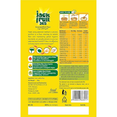 SILKRUTE 400 g(Pack 2) Jackfruit Flour