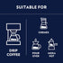 8 (Pack 6) Lavazza Top Class Filtro Ground Coffee Medium Roast, Ounce