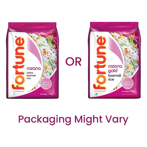 FORTUNE Rozana 1kg Basmati Rice