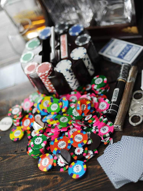 8 oz Madelaine Milk Chocolate Poker Chip Candy Individually Wrapped Casino Coins Fun Treats for Kids, Boys & Girls Bag