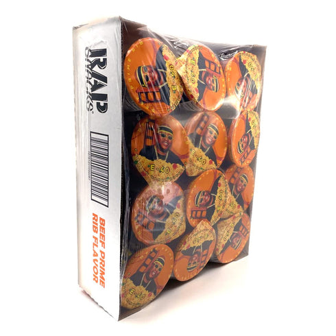 E-40-Pack 12 Rap Snacks Beef Prime Rib ICON Ramen Noodles