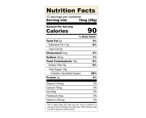 12 28 (12) Simply Natural Sweetened Condensed Milk Creamer, Single-Serve gram Sachets, Made in USA, No Additives