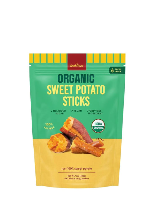 Generic SnackYard Organic Sweet Potato Sticks, USDA Organic, Vegan, No Added Sugar, 17