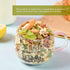 SIJIYUNLI 500g/17.63oz -Mixed Nut Oatmeal Nutritional breakfast, low sugar, Congee