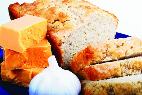 Pack 3 Rabbit Creek Beer Bread Mix Variety of Cheesy Jalapeno, Cheddar Bacon & Cheesy Garlic Beer Bread Mix