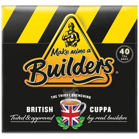 Make Mine a Builder's Teabags | Master Blended British Black Tea (Black,