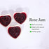 SODGHYTR |14.1 Oz /400g Rose Petal Jam | Made from Premium Rose | Sweetened with Raw Honey & Maltose |