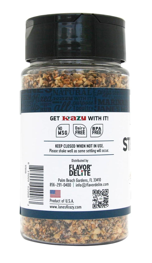 Jane's Krazy Seasonings Mixed-Up Steakhouse Seasoning, 4 Ounce