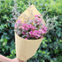 HXSCOO Bouquet Flowers Roses Bouquet of Natural Air Dried Nordic Wind Home Living Room Decoration Small and Fresh