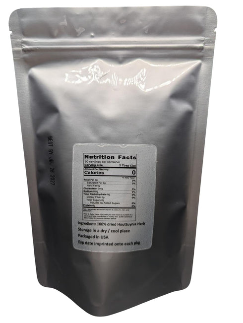 Nature Tea 100% (1 oz) Houttuynia Herb - Dried Houttuynia cordata C/S from Nature