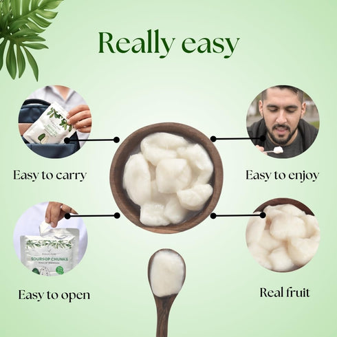 100% 8,82 Oz Pack 1) Formal Food - Soursop (Graviola - Guanabana) Fruit Natural And Real - No added Sugar - (Soursop