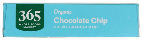 365 8 Count by Whole Foods Market, Organic Chocolate Chip Chewy Granola Bars