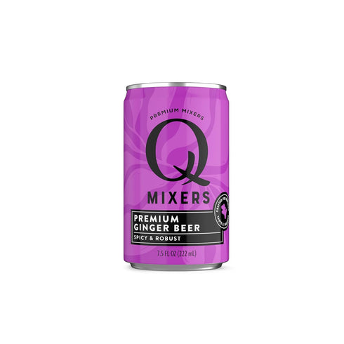 7.5 Oz 4 Pack Q Mixers Ginger Beer Soda, Fl Cans
