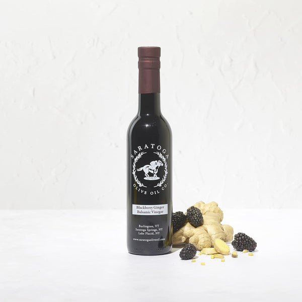 Saratoga Olive Oil Company Blackberry Ginger Dark Balsamic Vinegar 750ml (25.4oz)