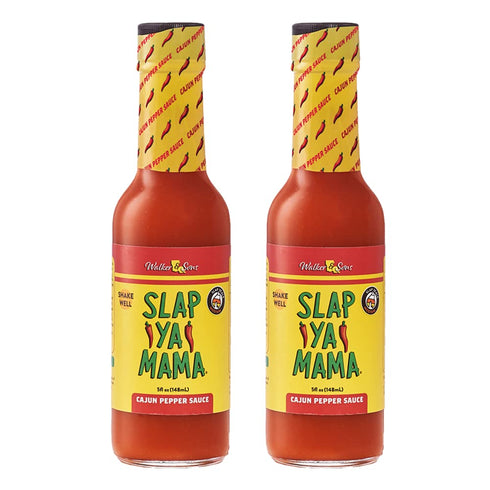 Slap Ya Mama Louisiana Style Hot Sauce, Cajun Pepper Flavor, 5 Ounce