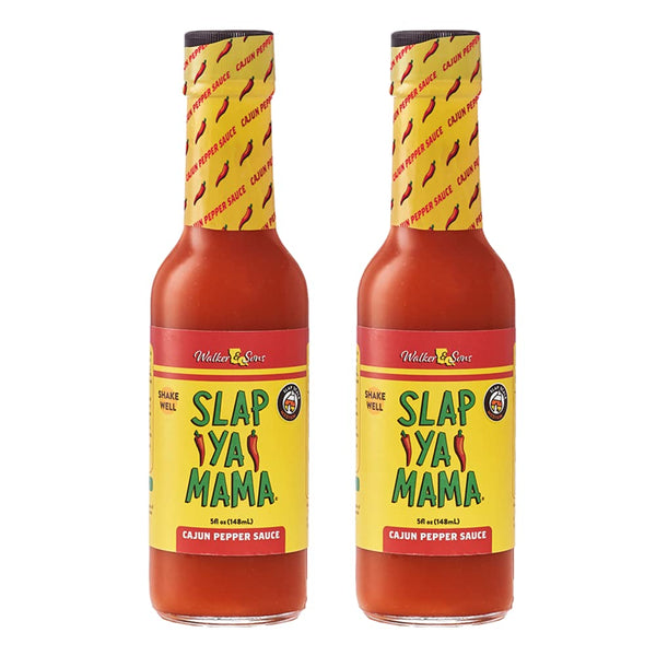 Slap Ya Mama Louisiana Style Hot Sauce, Cajun Pepper Flavor, 5 Ounce