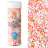 Sweets Indeed Sprinkles - Peach Rose Gold Edible Sprinkle Mix for Cake Decorations, Baking, Ice Cream, Cookies