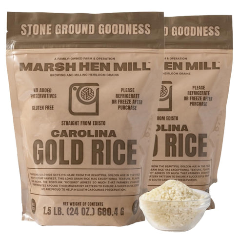 Marsh Hen Mill Carolina Gold Rice | Premium Long Grain White Rice