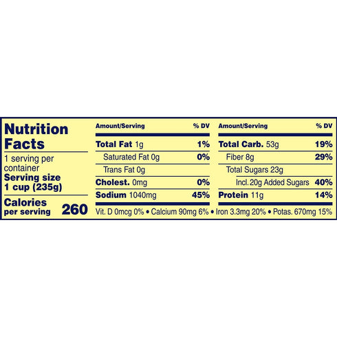 8.3 OZ (Pack 9) BUSH'S BEST Vegetarian Baked Beans- Canned Beans, Baked Beans,Kosher, Source of Plant Based Protein