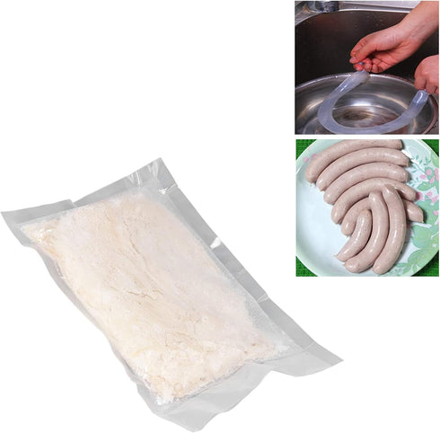 45m 0.87-0.94in Horoper Sausage Casings Natura Salted Sheep Fresh Collagen Sausage Casings Sheep Casings for Sausage